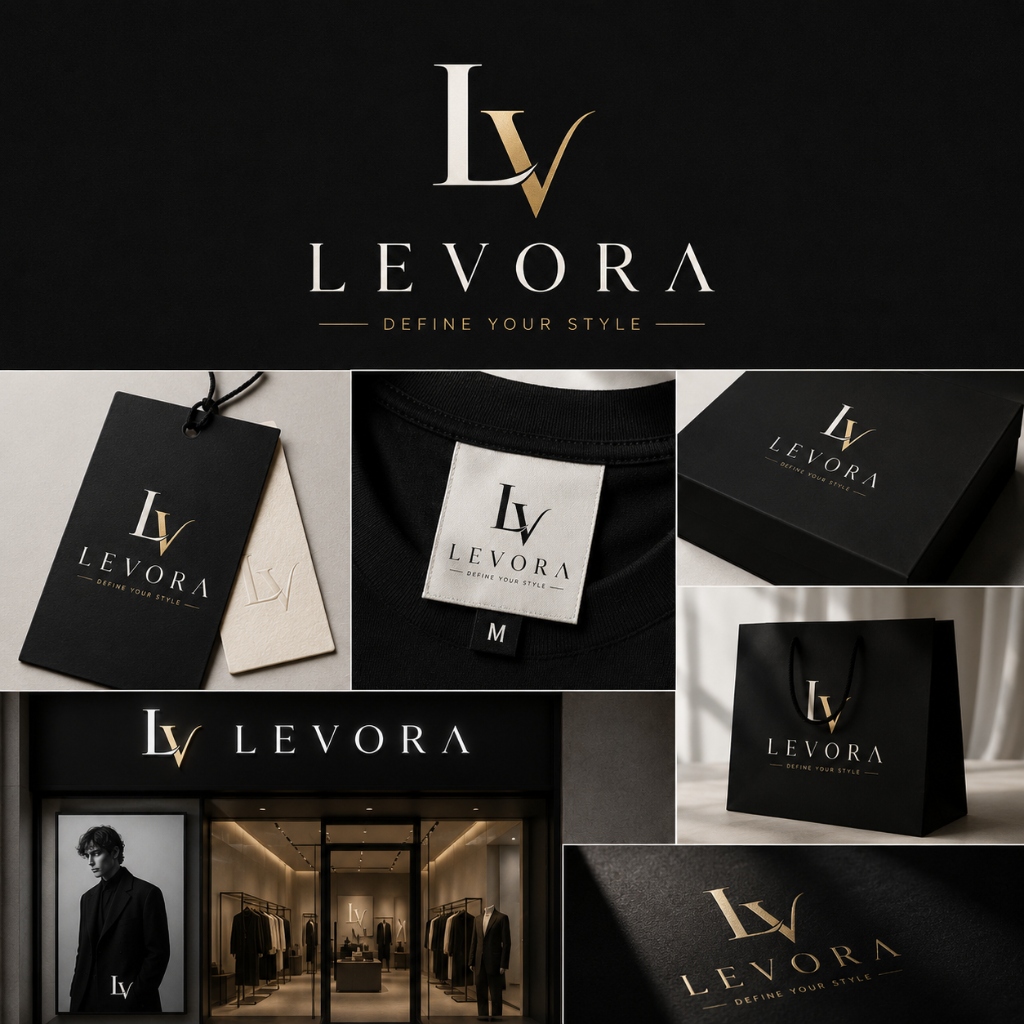 LEVORA Luxury Logo